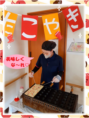 たこ焼きイベントの様子