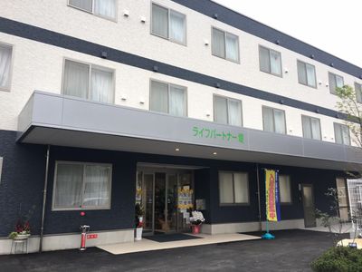 エントランス前の様子