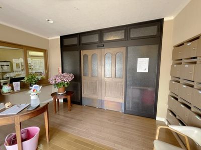 居心地の良いエントランス