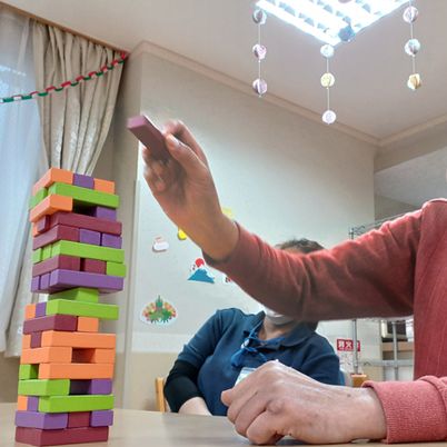 ゲームを楽しむ様子