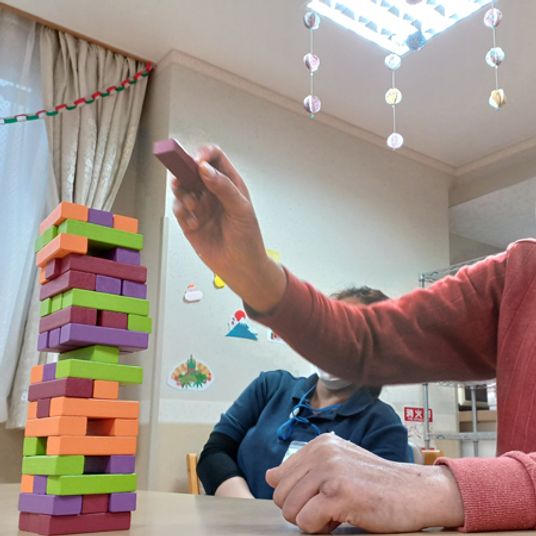 ゲームを楽しむ様子