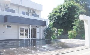 緑豊かなエントランス
