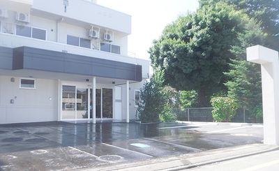 緑豊かなエントランス