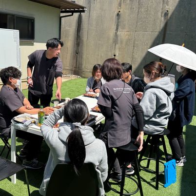 穏やかな雰囲気の庭