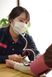 利用者の健康チェックスタッフ