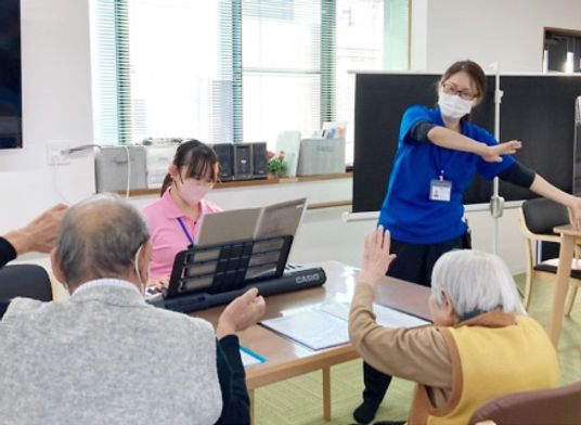 音楽活動中の様子