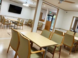 明るい食堂  