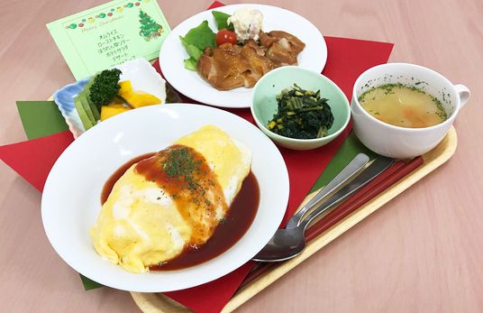 色とりどりの食事