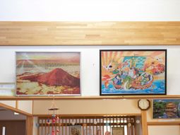 和風の壁掛け装飾アート