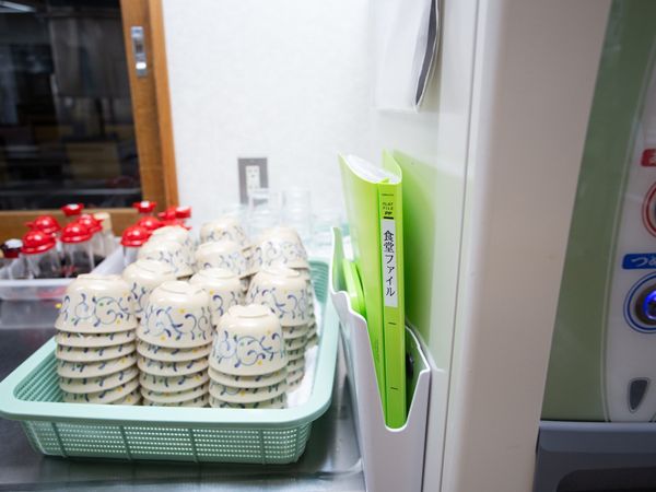 食事準備エリアの様子