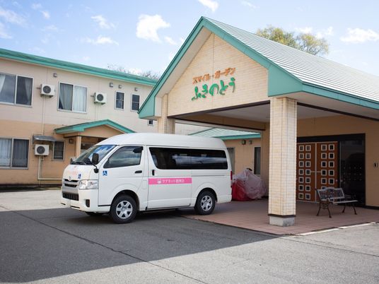 ケア施設のエントランス