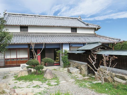 和風の外観  