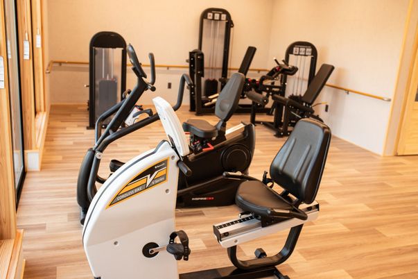 運動器具のある部屋