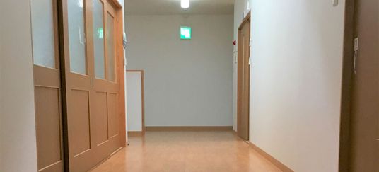 明るい廊下