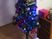 飾り付けたクリスマスツリーのある廊下  