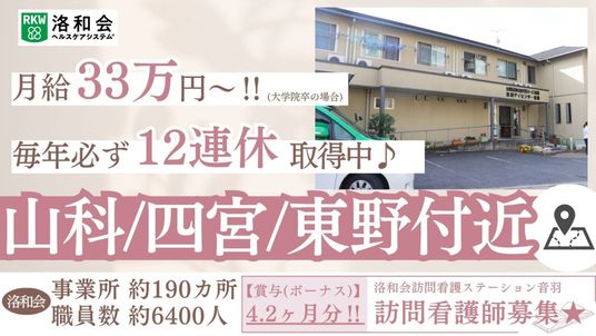 訪問看護師の募集広告