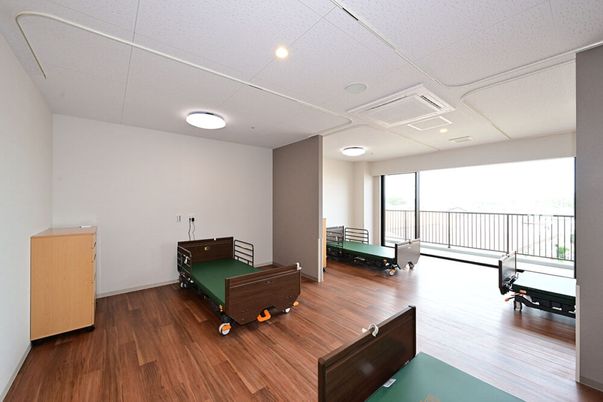 自然光が入る居室