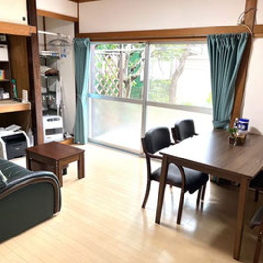 自然光が入る居室