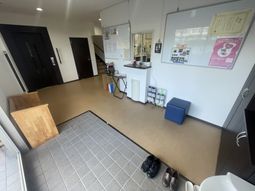 温かみのあるエントランス