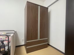広い収納完備の居室