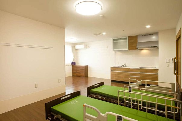 清潔感のある居室の空間