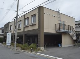 ゆったりとしたエントランス