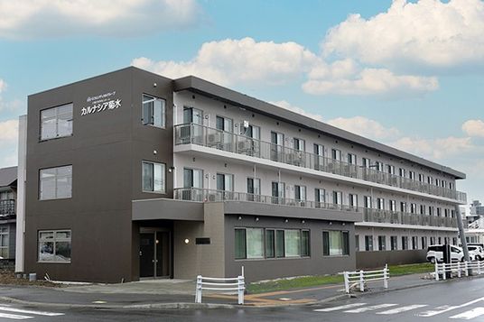 職場になる広々とした外観