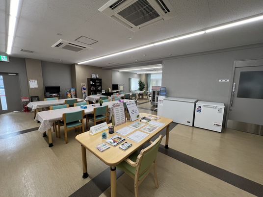 ゆったりとした共有スペース