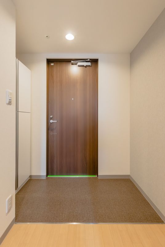 清潔感のある居室入口