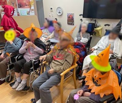 季節のイベントを楽しむ居室