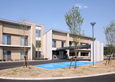 ゆとりのある広々とした外観