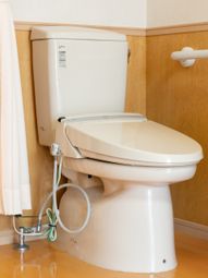 清潔なトイレの様子