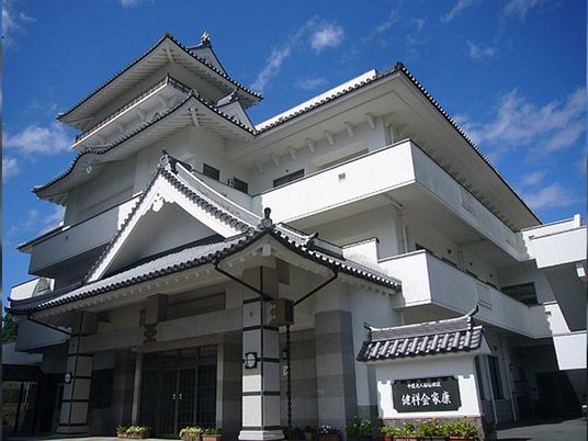 和風の施設外観  