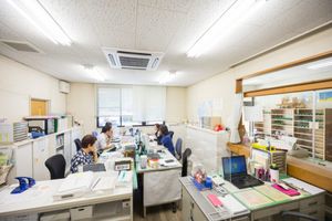 静かな空間の事務所