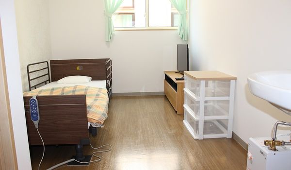 清潔な居室の一角