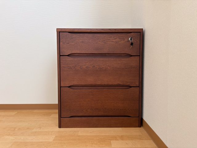 クローゼットの一角
