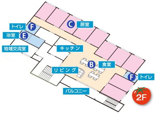 広い間取り設計の図面
