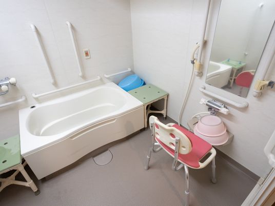 充実の介護浴室