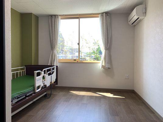 自然光が入る居室