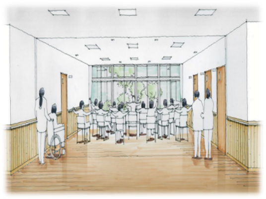 機能訓練室の風景