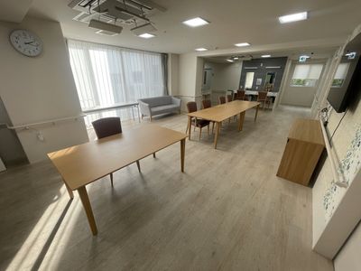 自然光あふれる空間