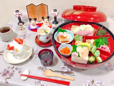 栄養満点の料理提供