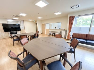 共用スペースの居心地の良い様子