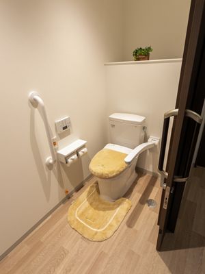 ケアのしやすいトイレ