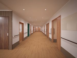 清潔感ある廊下