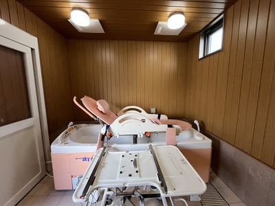 機能的な浴室