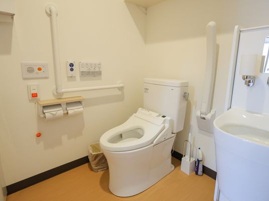 設備充実のトイレスペース
