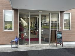 明るいエントランス