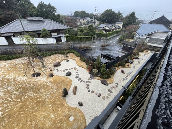 庭の眺め