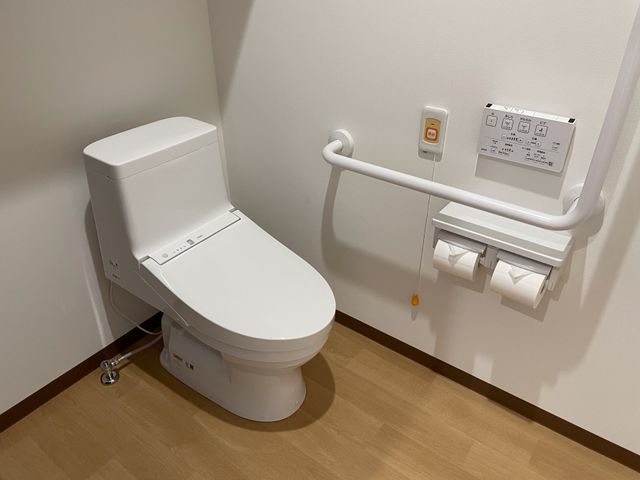 安全設計のトイレ空間